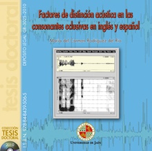 Factores de distinción acústica en las consonantes oclusivas en inglés y español
