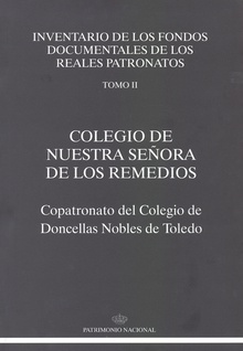 Colegio de Nuestra Señora de los Remedios: Copatronato del Colegio de Doncellas Nobles de Toledo