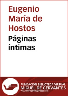 Páginas íntimas