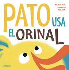 Pato usa el orinal