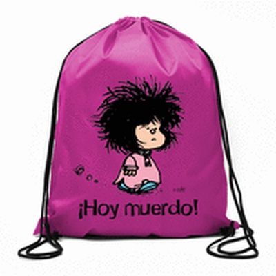 Bolsa de cuerdas Mafalda ¡Hoy muerdo!