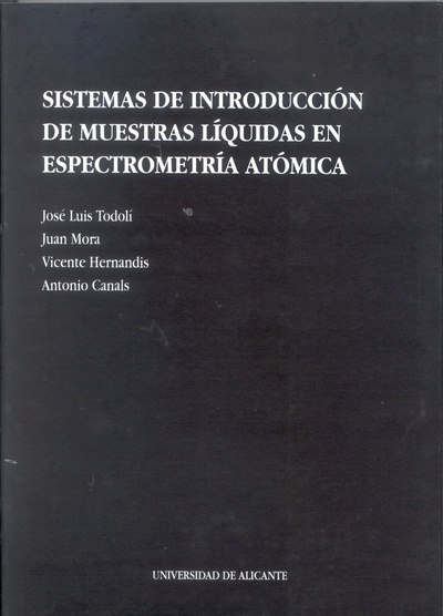Sistemas de introducción de muestras líquidas en espectrometría atómica