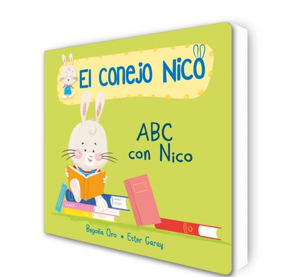 El conejo Nico. Libro de cartón - ABC con Nico