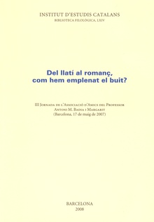 Del llatí al romanç, com hem emplenat el buit?