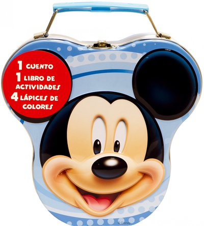 Mickey Mouse. Cajita metálica
