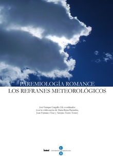 Paremiología romance: Los refranes meteorológicos