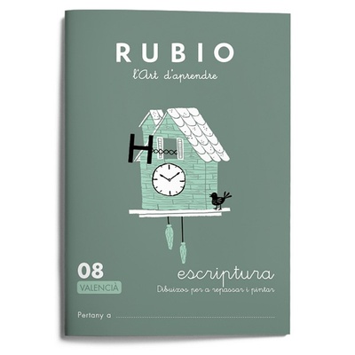 Escriptura RUBIO 08 - dibuixos (valencià)