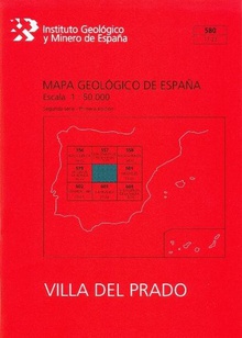 Mapa geológico de España, E 1:50.000. Hoja 580, Villa del Prado