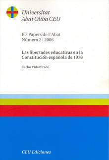 Las libertades educativas en la Constitución Española de 1978