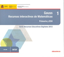Gauss: recursos interactivos de matemáticas. Primaria y ESO