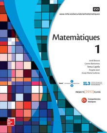 Matemàtiques 1r ESO. Libro digital