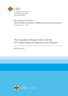 The European refugee crisis and the EU-Turkey deal on migrants and refugees