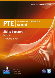 PEARSON TEST OF ENGLISH GENERAL SKILLS BOOSTER 4 STUDENTS' BOOK AND CD P