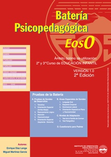 Batería Psicopedagógica EOS-0 (Batería)