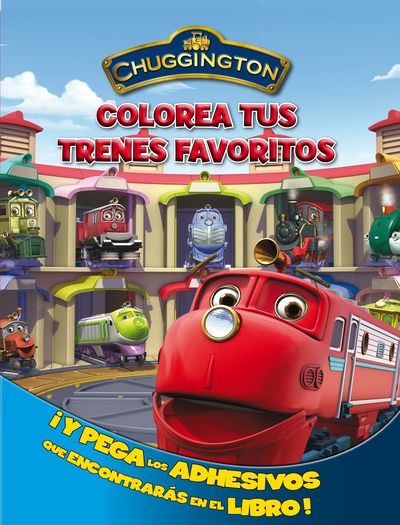 Colorea tus trenes favoritos (Chuggington)