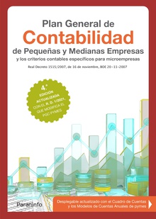 Plan General de Contabilidad de pequeñas y medianas empresas 4.ª edición