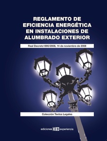 Reglamento de eficiencia energética en instalaciones de alumbrado exterior