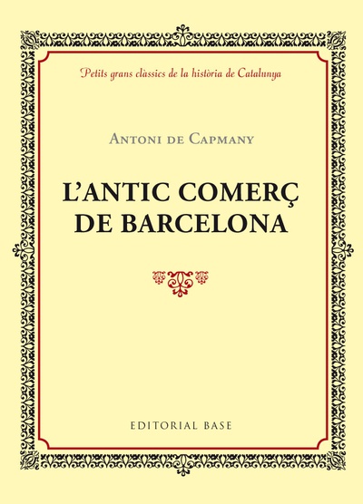 L'antic comerç de Barcelona