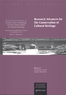 CC/218-Research Advances for the Conservation of Cultural Heritage