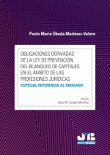 Obligaciones derivadas de la Ley de prevención del blanqueo de capitales en el ámbito de las profesiones jurídicas