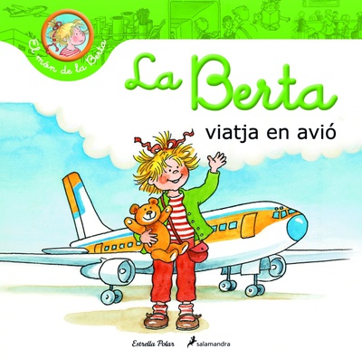 La Berta  viatja amb avió