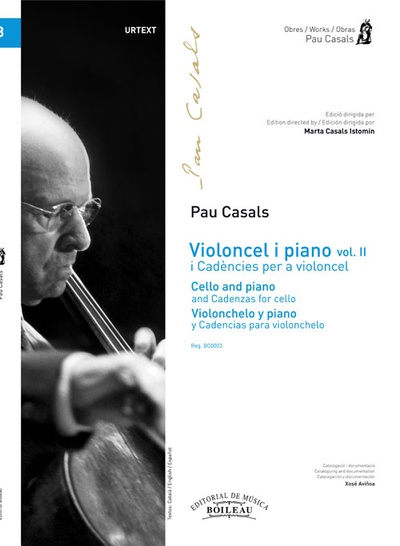 Violoncel i Piano Vol. II i Cadències per a violoncel