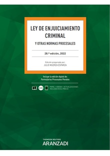 Ley de Enjuiciamiento Criminal (Papel + e-book)