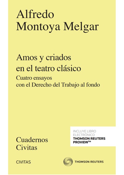 Amos y criados en el teatro clásico (Papel + e-book)