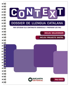 Context. Dossier de Llengua catalana per a les Pau 2023