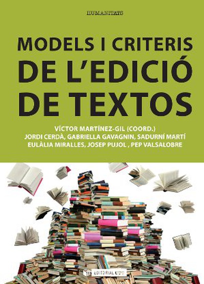 Models i criteris de l'edició de textos