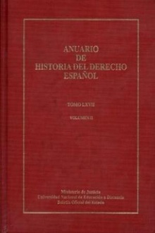 Anuario de Historia del Derecho Español 1997 Volumen LXVII
