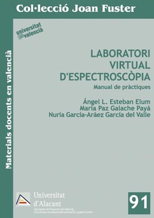 Laboratori virtual d'espectroscòpia. Manual de pràctiques