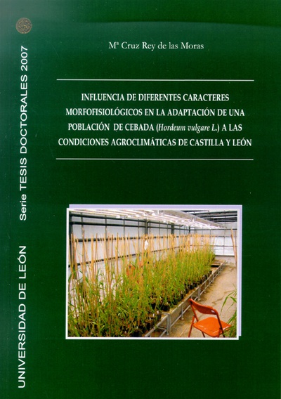 Influencia de diferentes caracteres morfofisiológicos en la adaptacion de una población de cebada a las condiciones agroclimáticas de Castilla y León