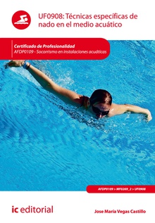 Técnicas específicas de nado en el medio acuático. AFDP0109