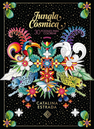 Jungla Cósmica. 30 postales para colorear
