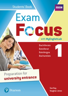 EXAM FOCUS 1 STUDENT'S BOOK WITH MYENGLISHLAB