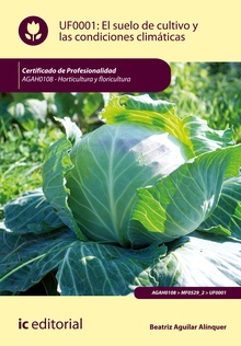 El suelo de cultivo y las condiciones climáticas. AGAH0108 - Horticultura y floricultura
