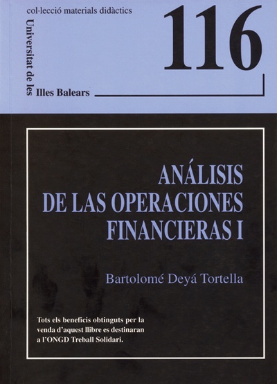 Análisis de las operaciones financieras I