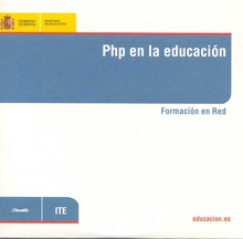Php en la educación. Formación en red