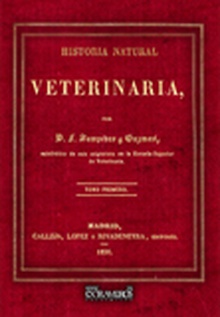 Historia natural veterinaria. Tomo I
