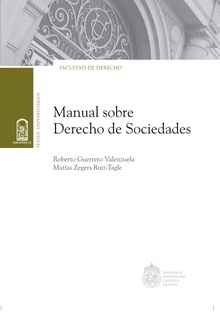 Manual sobre derecho de sociedades