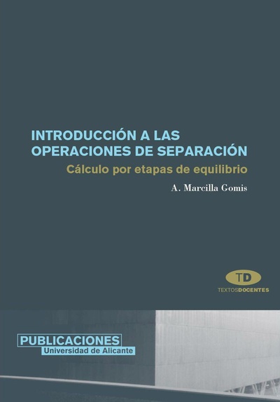 Introducción a las operaciones de separación