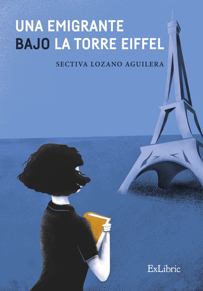 Una emigrante bajo la torre Eiffel