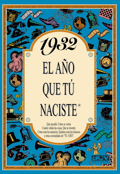 1932 El año que tú naciste