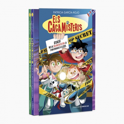 Els caçamisteris 1 i 2 - Pack amb: El cas de les mascotes desaparegudes | El cas del lladre fantasma