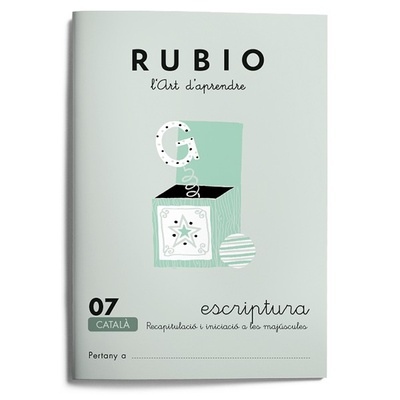 Escriptura RUBIO 07 (català)