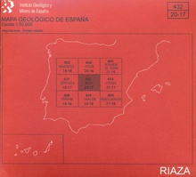 Mapa geológico de España escala 1:50.000. Riaza, 432