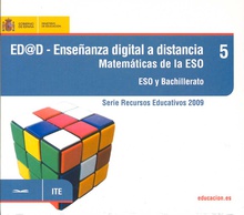 Ed@d - enseñanza digital a distancia. Matemáticas de la ESO. ESO y bachillerato