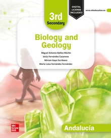 Biology and Geology. Secondary 3. Andalucía