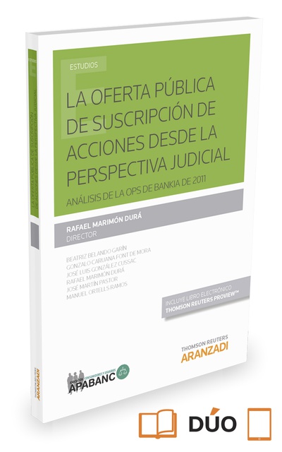 La Oferta Pública de Suscripción de Acciones desde la perspectiva judicial (Papel + e-book)
